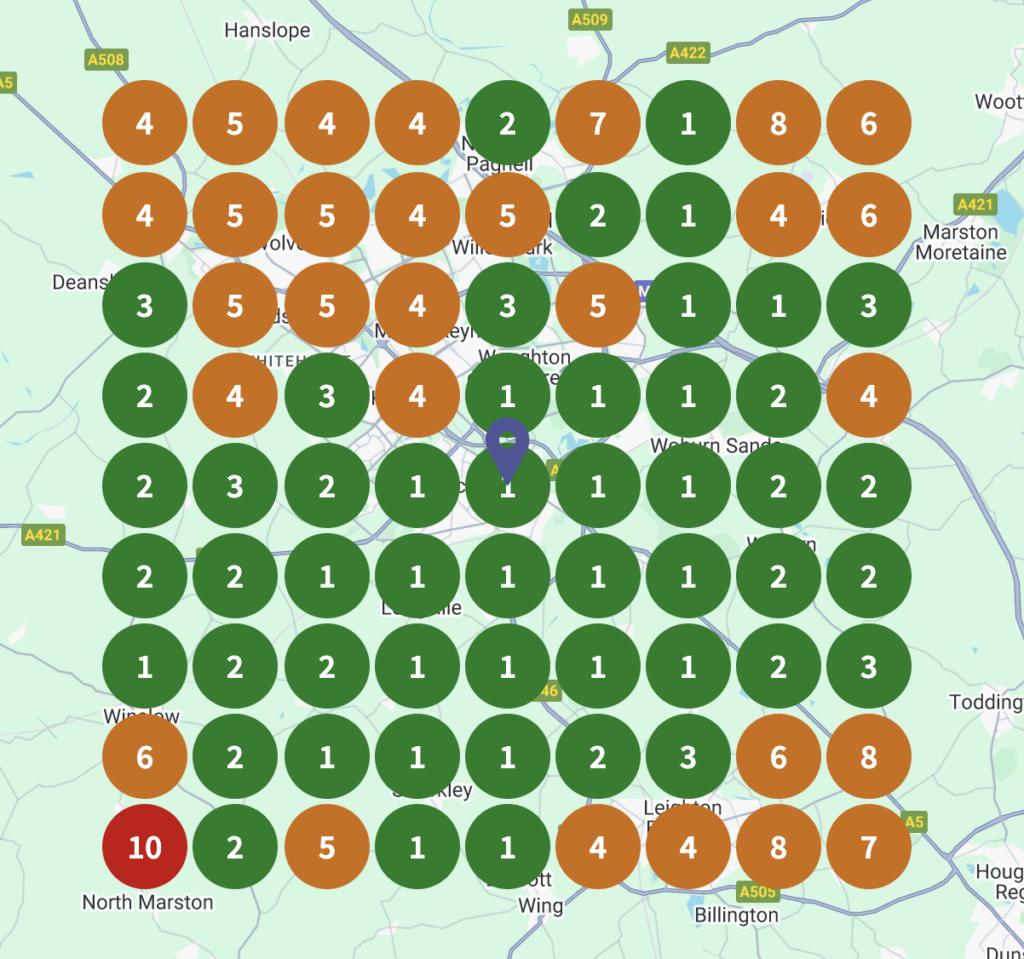 local search grid
